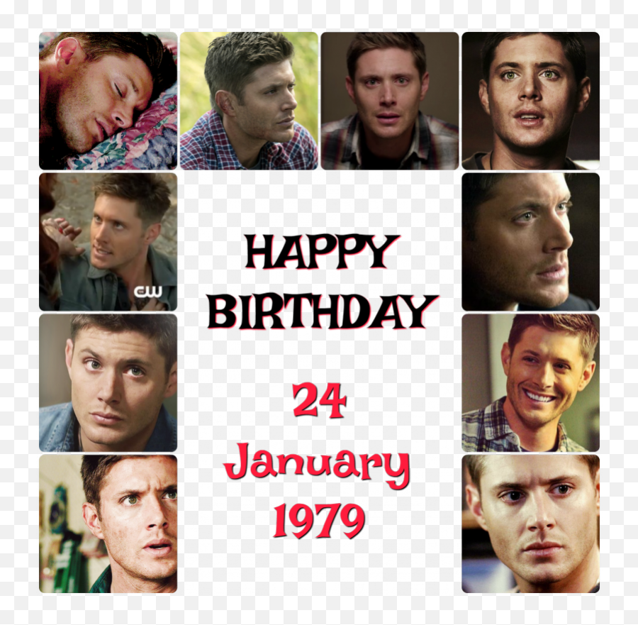 Happy Birthday Dean Winchester - Collage Png,Dean Winchester Png