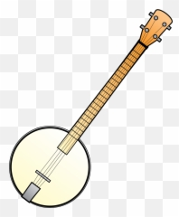 Banjo String Instrument Transparent - Banjo Clipart Png,Banjo Png