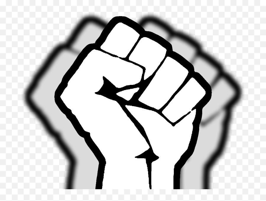 Fighting Drawing Free Download - Black Power Coloring Pages Png,Fists Png