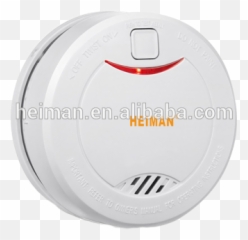 New Heiman Battery Operate En14604 Smoke Detector For Car - png