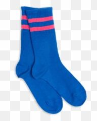Sock Blue Product Footwear Wool Fashion - Unisex Png,Sock Png