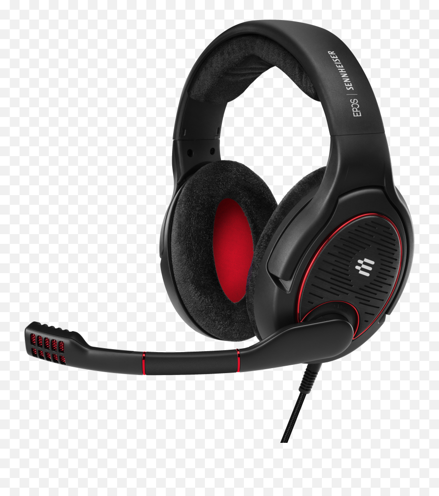 Game One Open Acoustic Gaming Headset - Sennheiser Game One Black Png,Gaming Headset Png