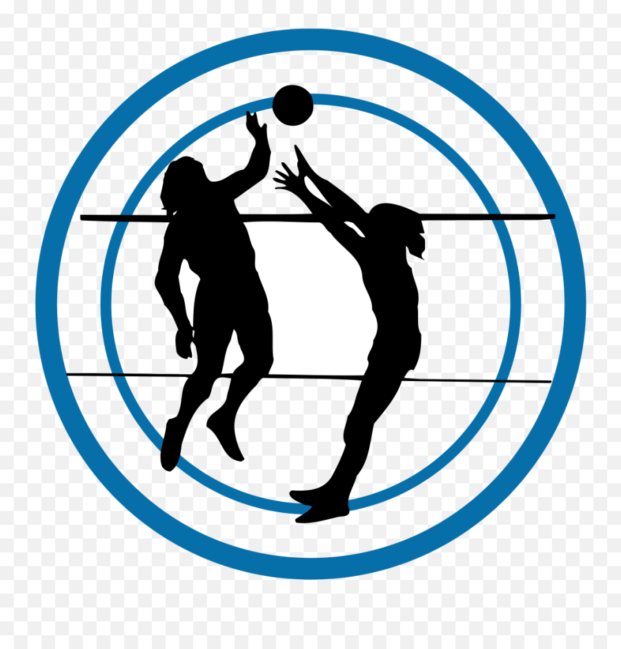 Beach Volleyball Clip Art Portable Network Graphics - Volleyball Player Png,Volleyball Silhouette Png