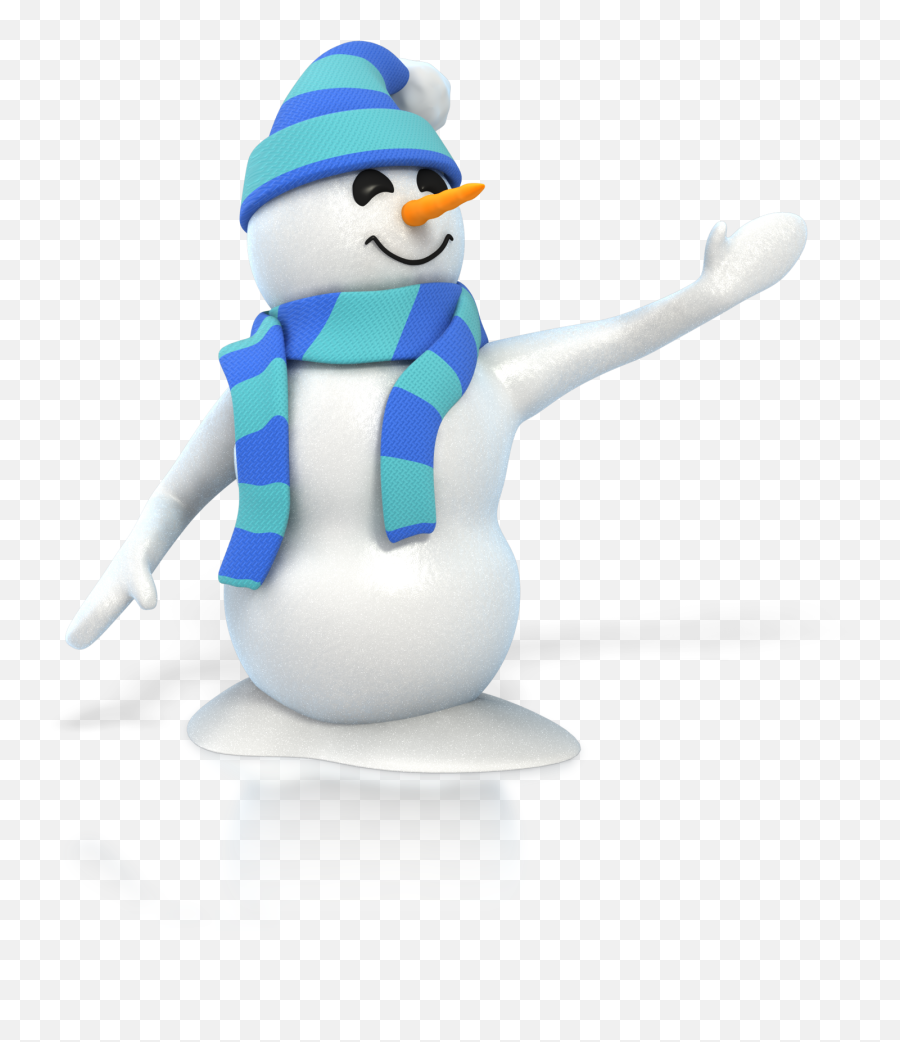Snowman Clipart Sunglasses - 3d Snowman On Transparent Background Png,Snowman Clipart Transparent Background