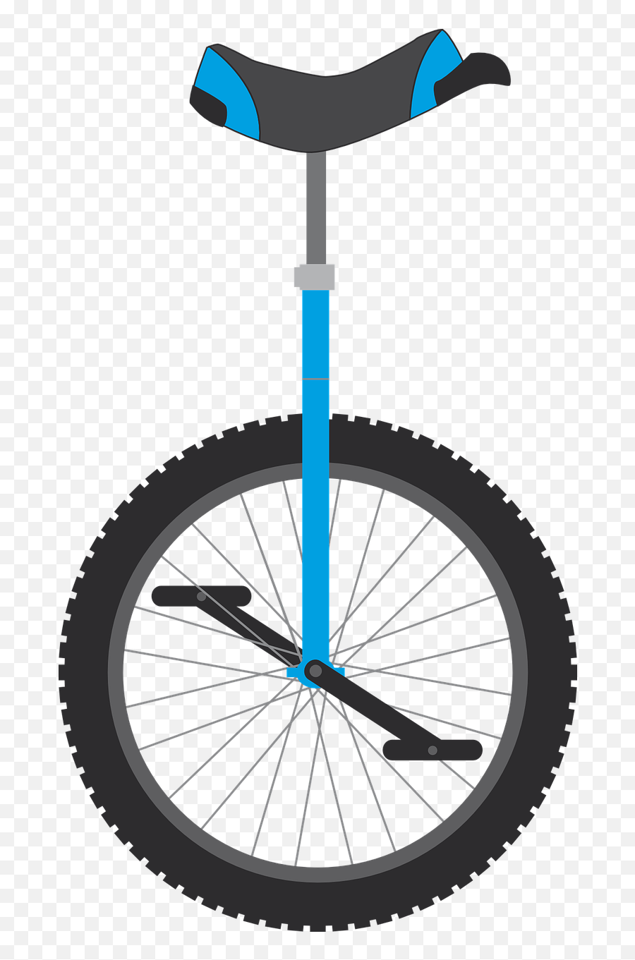 Unicycle Wheel Bike - Clipart Unicycle Png,Unicycle Png