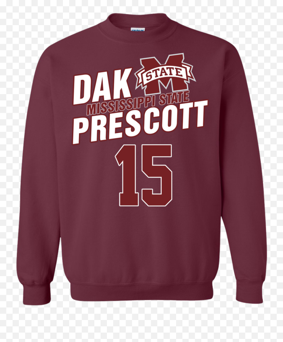 Etc Ncaa Mississippi State Bulldogs - Long Sleeve Png,Dak Prescott Png