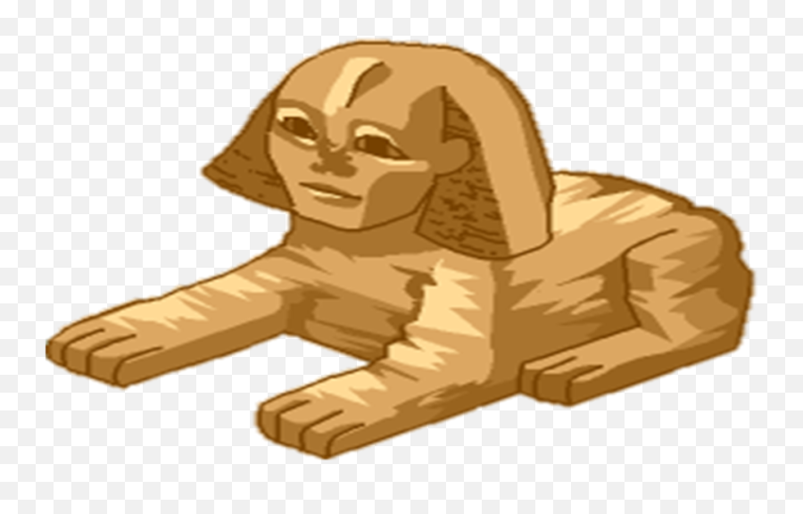 Great Sphinx Clipart - Great Sphinx Cartoon Png,Sphinx Png