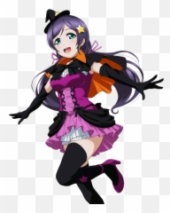 Nozomi Tojo Halloween Png Image With No - Love Live Dancing Stars On Me Cosplay,Nozomi Tojo Png