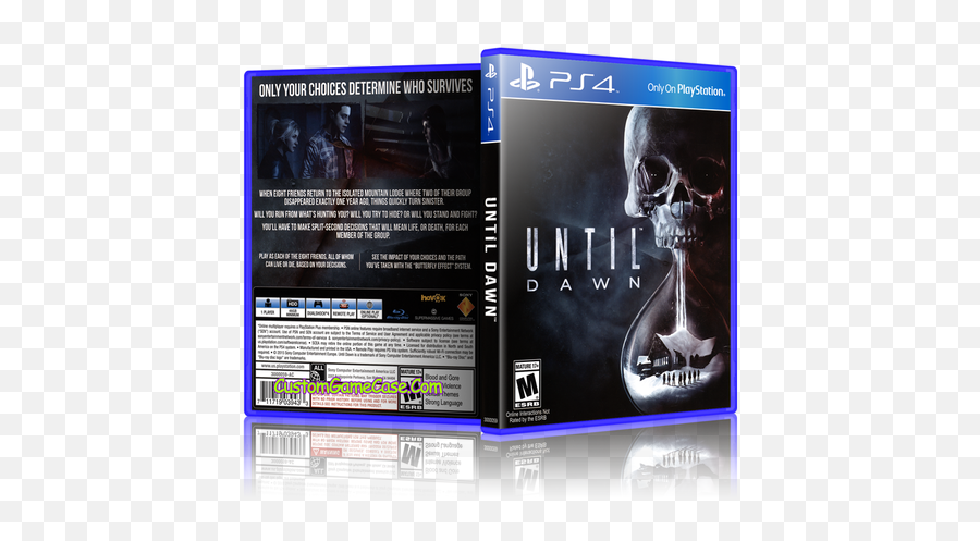Sony Until Dawn Ps4 Png Image With No - Until Dawn Ps4 Cd,Until Dawn Logo Png