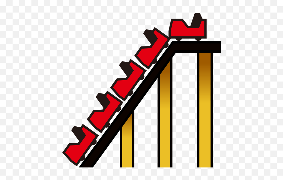 Roller Coaster Id 12712 Emojicouk - Roller Coaster Emoji Png,Roller Coaster Png