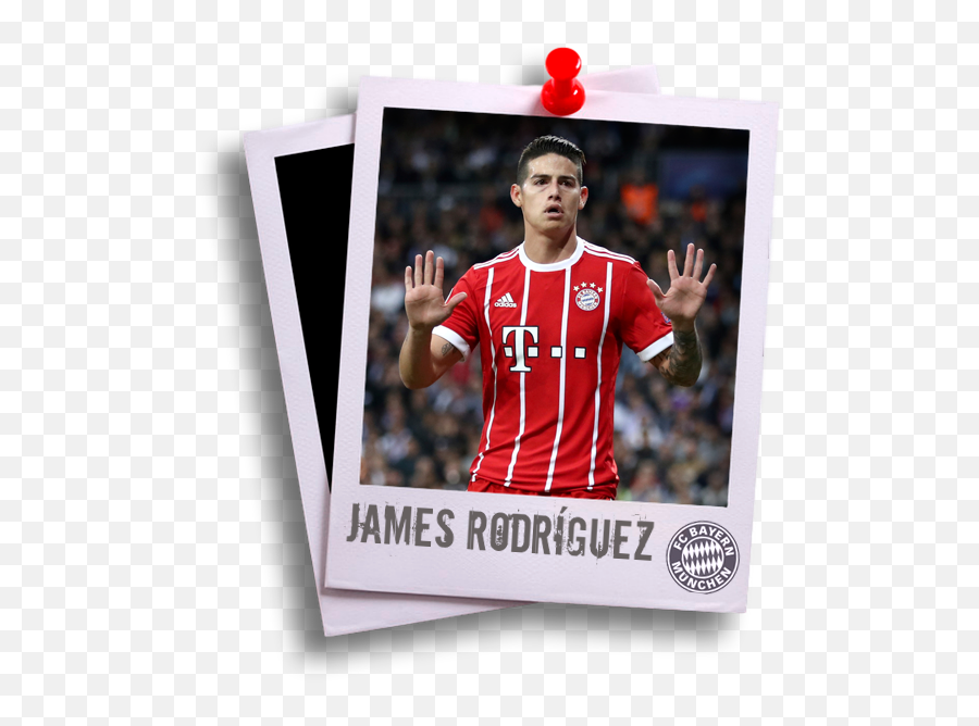 James Rodríguez - Bayern De Múnich 100 Mejores Jugadores Soccer Uniform Png,James Rodriguez Png