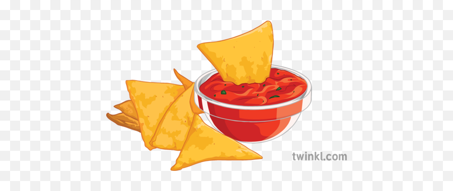 free chips and salsa clipart