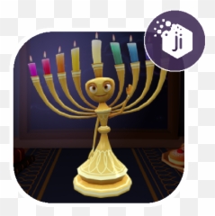 My Menorah - Jewish Interactive Hanukkah png
