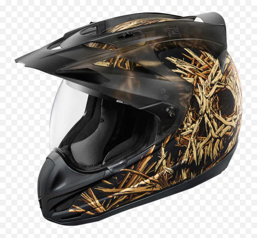 Icon - Cascos De Moto Fibra Png,Icon Mainframe Skull Helmet