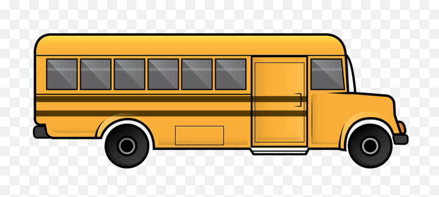 School Bus Transparent Background - Transparent Background Bus Clipart Png,Bus Transparent