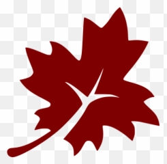 Maroon Leaf 3 Icon - Free maroon icons Icon png