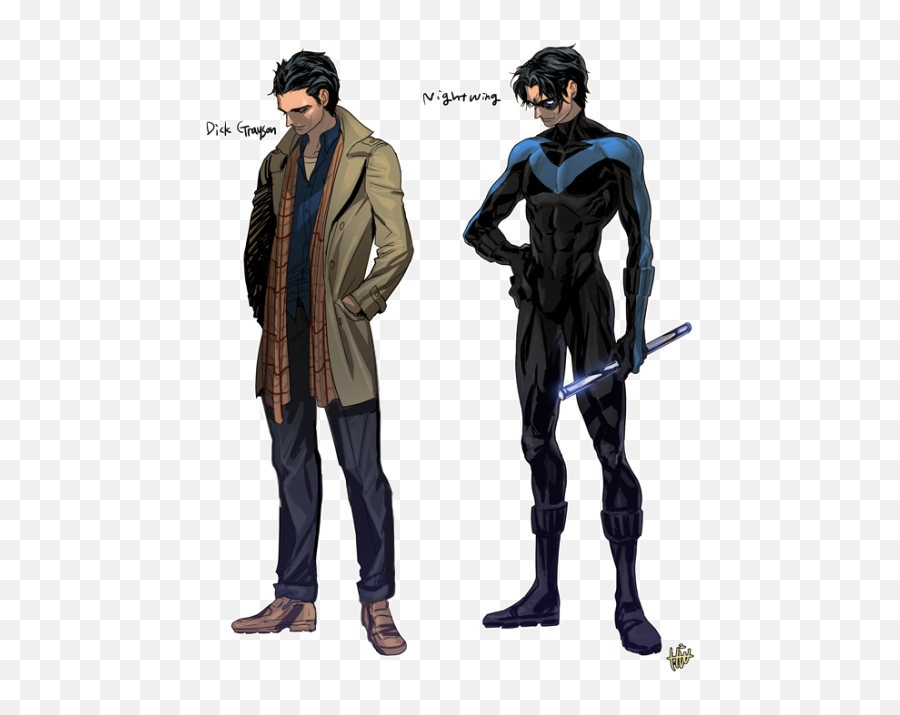Nightwing Arkham Png - Dic Grayson Regular Clothes,Nightwing Icon
