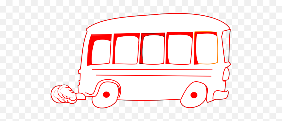 School Bus Vehicle Png Svg Clip Art For Web - Download Clip Cartoon Bus Outline,School Bus Icon
