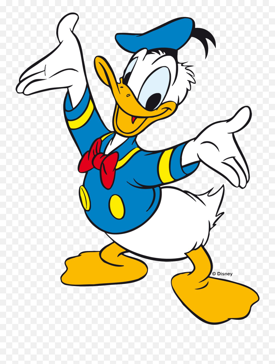 Donald Duck Png File - Transparent Background Donald Duck Png,Duck Png