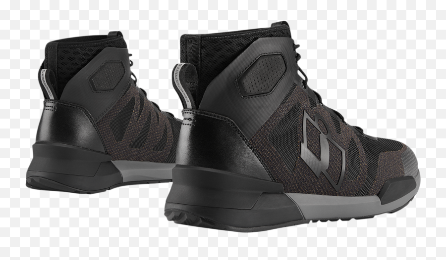 Icon Hooligan Shoes - Black Lace Up Png,Hiking Boot Icon
