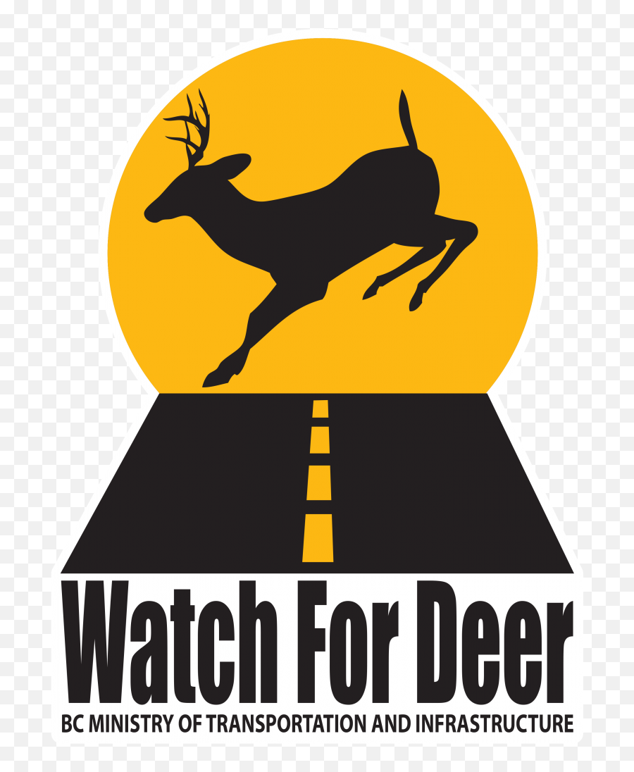 Rutting Season Is Here Watch For Deer Tranbc - Language Png,Dearest Deer Icon