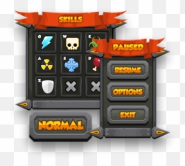 Royalty Free Gui Game Art Partners - Ui Kit Pixelart Gui png