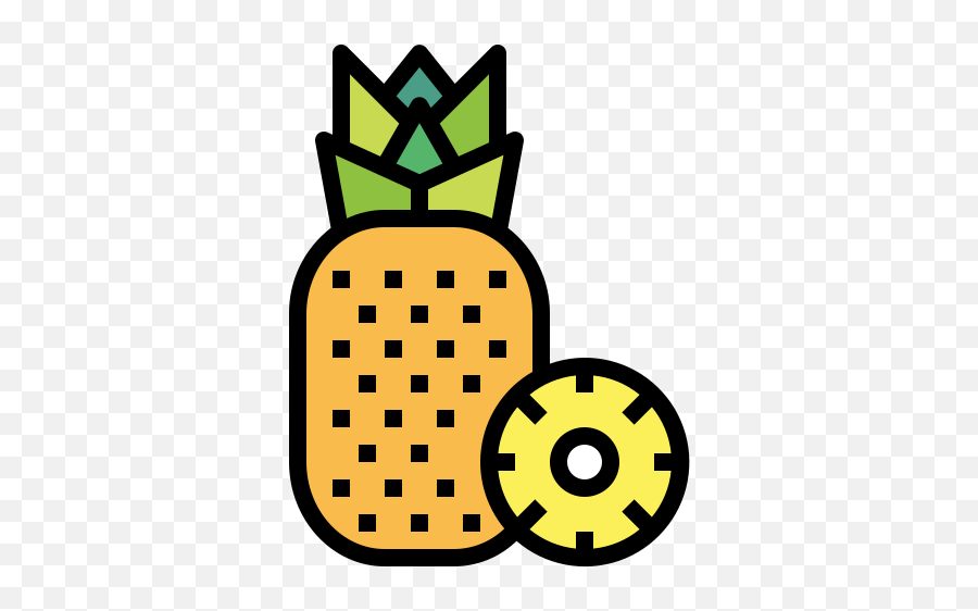 Pineapple Icon From Summer Pack Style - Lineal Color Shipping Time Icon Png,Hot Weather Icon