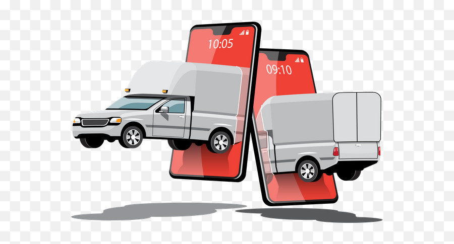 Location Icon - Download In Flat Style Commercial Vehicle Png,Car Carrier Icon