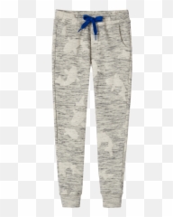 Little 10days Icon Jogger Koi - Orange Mayonnaise Sweatpants png
