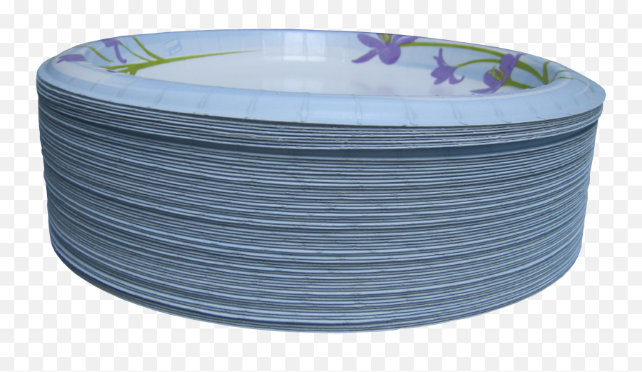 Paper Plates - Paper Disposable Item Png,Plates Png