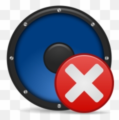 Download Computer Icons Sound Icon Loudspeaker Symbol - Clip Transparent Blue Speaker Png,Red Computer Icon