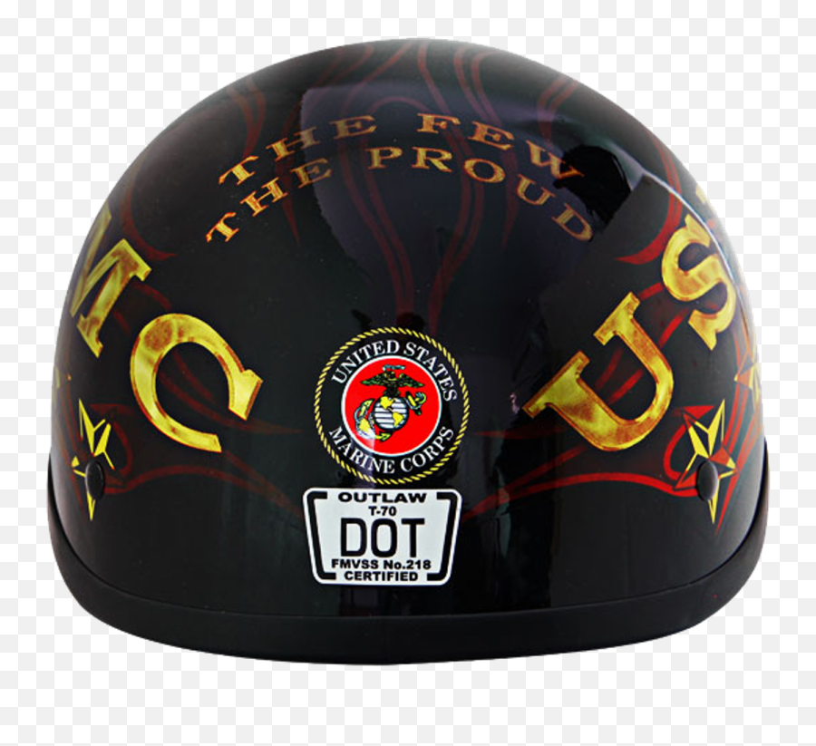 Emarine Px Marines Motorcycle Helmet - Motorcycle Helmet Png,Icon Devil Dog Helmet