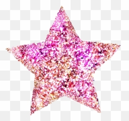 Download Hd Scglitter Sticker - Pink Glitter Star Png Transparent Background