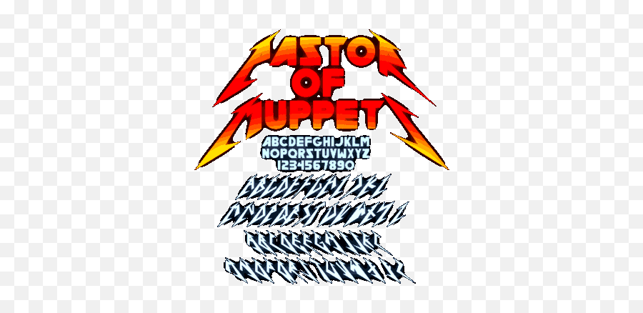 Pastor Of Muppets - Pastor Of Muppets Font Letter G Png,Metallica Logo Transparent