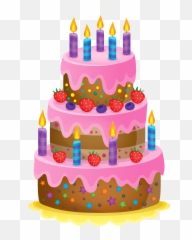 Cute Cake Png Clipart Image