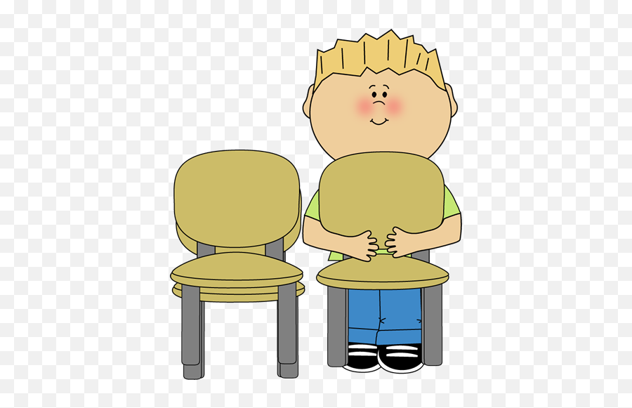 Ptcp33 Pushing Table Clipart Png Pack 5449 - Chair Stacker Clipart,Table Clipart Png