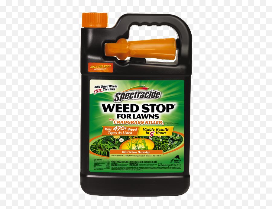 Spectracide Weed Stop For Lawns Plus Crabgrass Killer3 - Spectracide Weed Killer For Lawns Png,Weeds Png