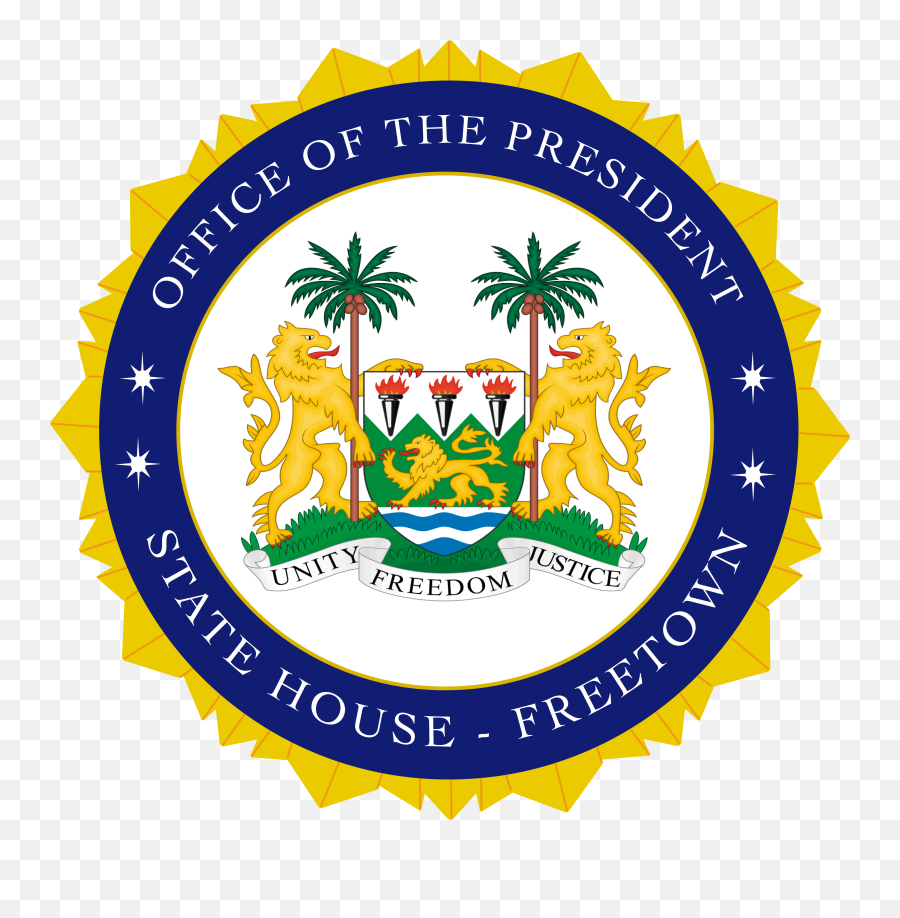 Sl President Seal - Sierra Leone Coat Of Arm Logo Png,Presidential Seal Png
