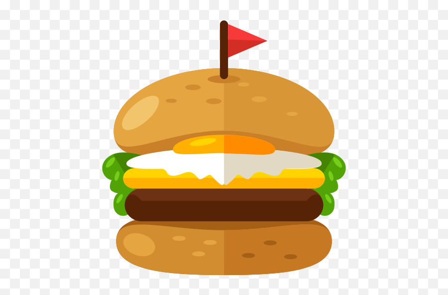 Hamburger Png Icon 29 - Png Repo Free Png Icons Burger With Egg Cartoon,Cheeseburger Transparent