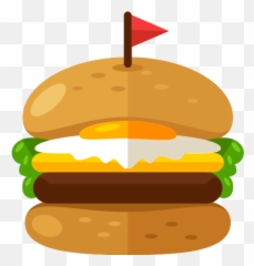 Hamburger Png Icon 29 - Repo Free Icons Burger With Egg Cartoon
