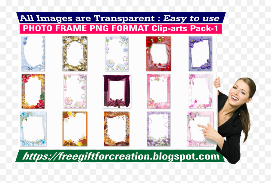Free Download Photo Frame Png Format Clip - Arts Pack1 Free Frames,Free Frame Png