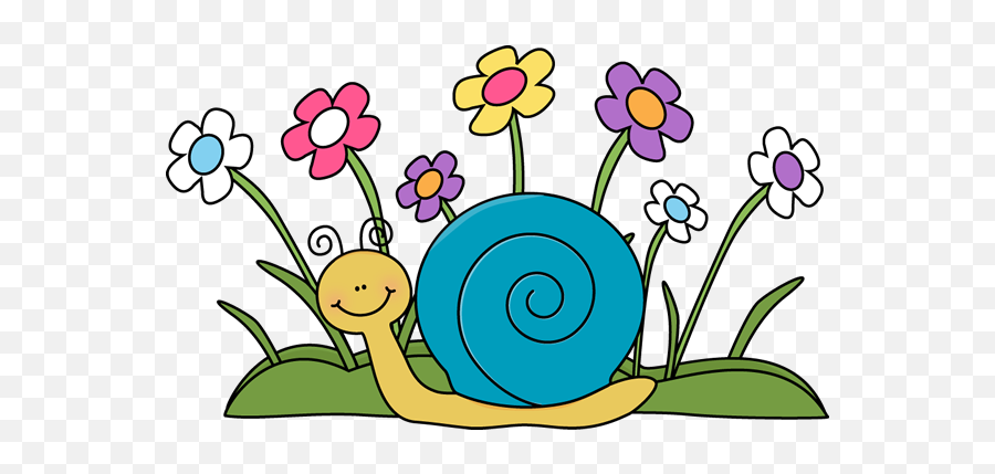 Flowers Png Image Clipart Vectors Psd Templates - Free Png Snail In The Garden Clipart,Cute Flower Png