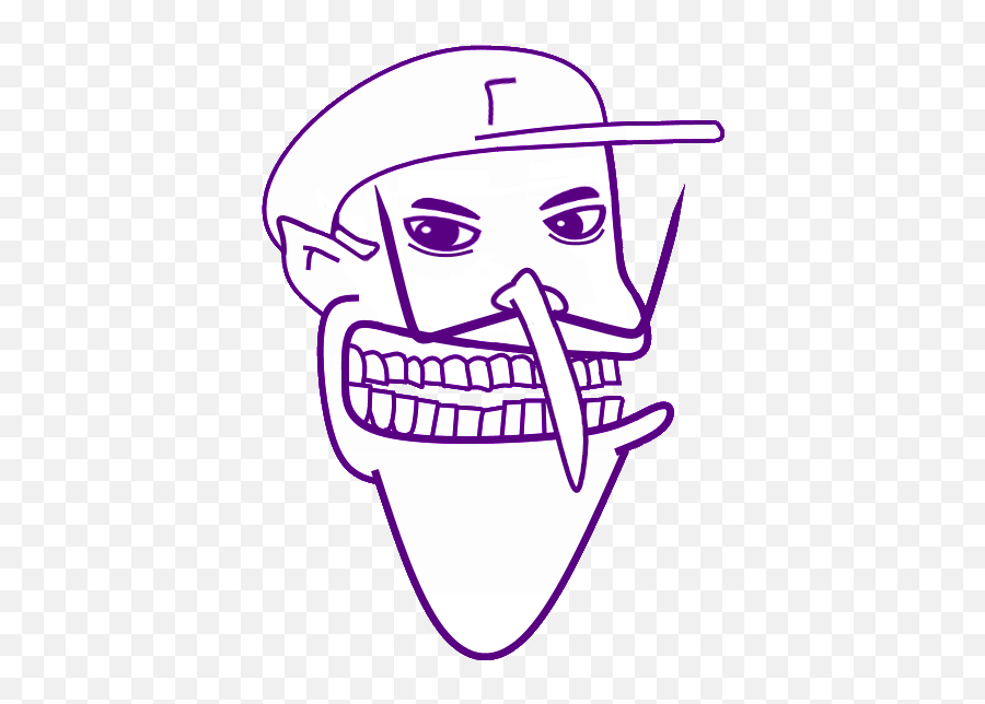 Lb The Only Wah - Clip Art Png,Waluigi Hat Png