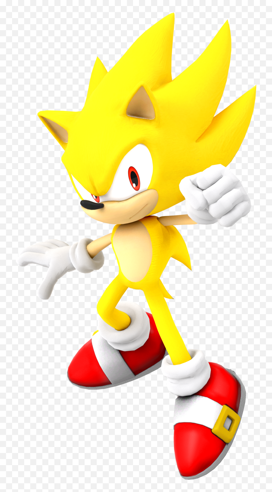 Download Sonic Toy Wallpaper Computer - Super Sonic O Forces Png,Super Png