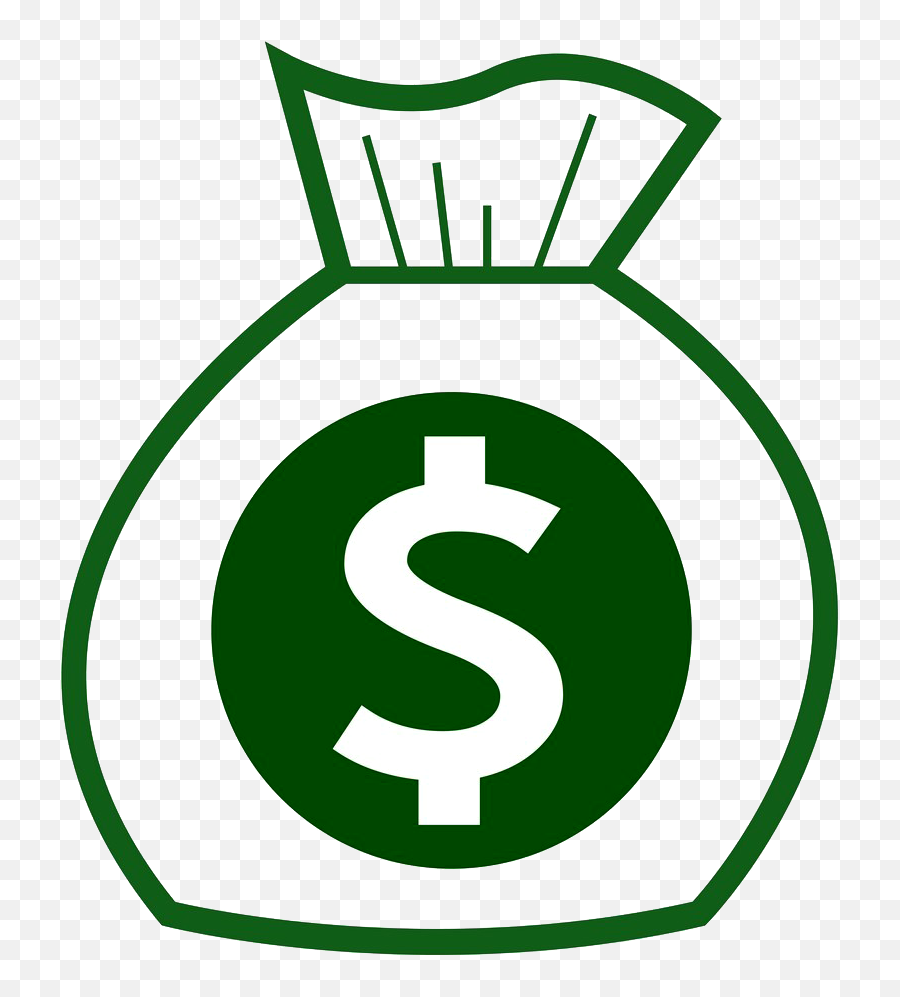 Money Bag Png Transparent Images Clipart Icon Emoji - Cifrão Vetor,Money Bag Icon Png