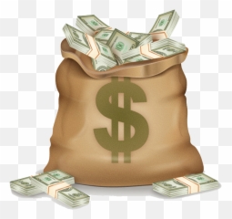 Download Pocketbook Money Dollar Sign Bag Vector Bank Hq Png - Transparent Background