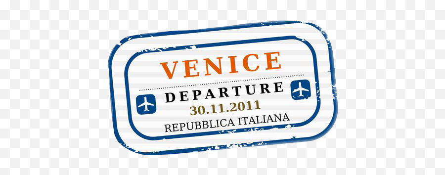 Stamp Visa Travel Passport Italy Venice - Diploma Png,Passport Stamp Png