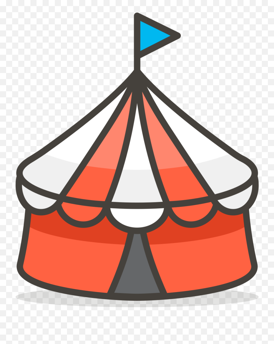 599 - Carpa De Circo Dibujo Png,Circus Tent Png