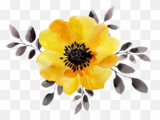 Yellow Flower Aesthetic Yellowaesthetic - Png
