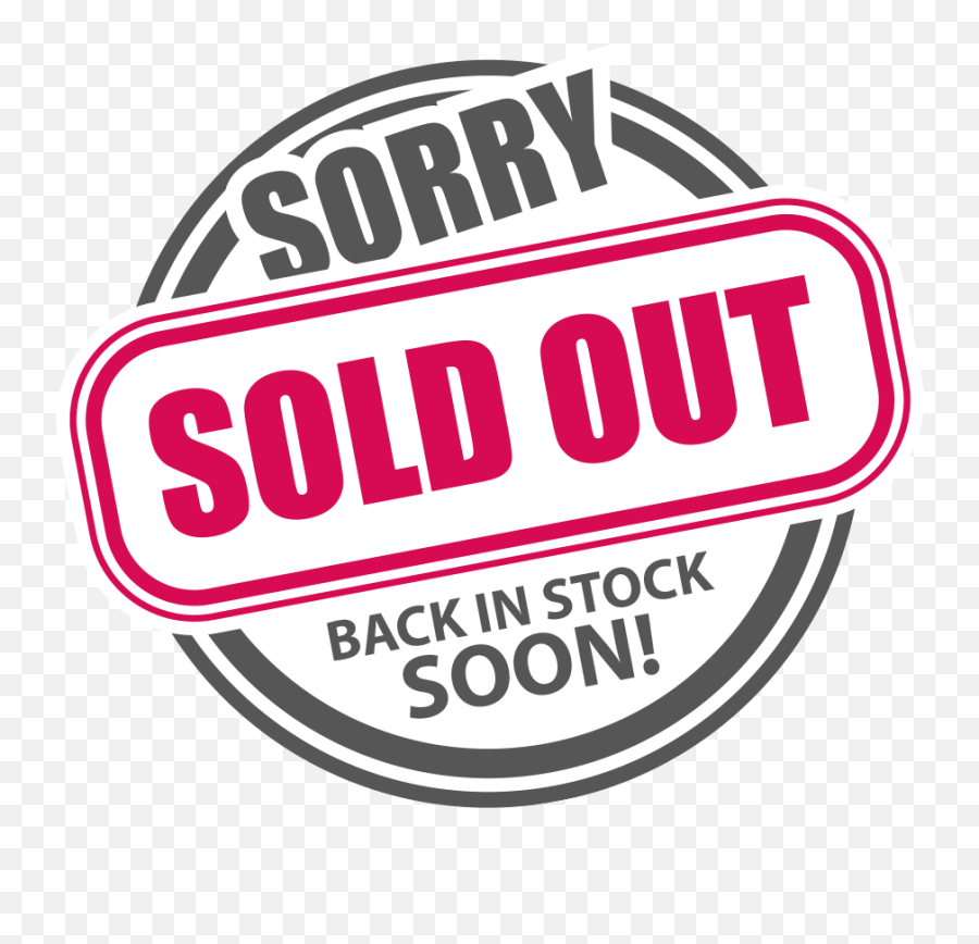 Sorry Sold Out Png Picture - Emblem,Sorry Png